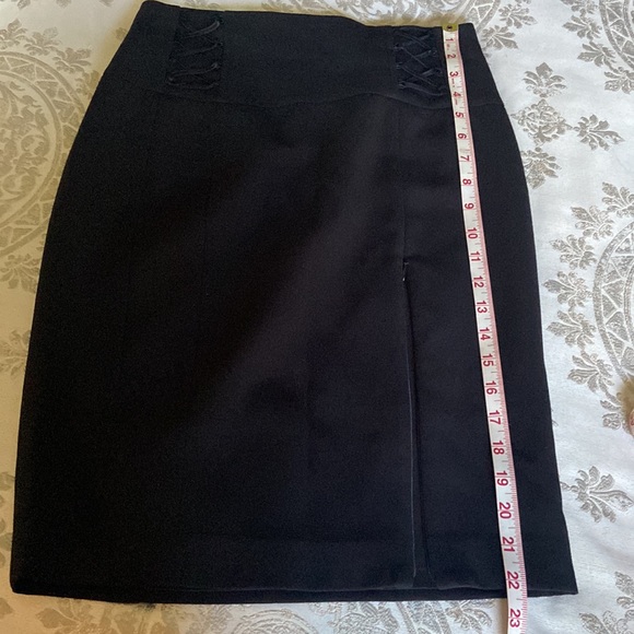 Bebe Pencil Black Skirt - Picture 9 of 10